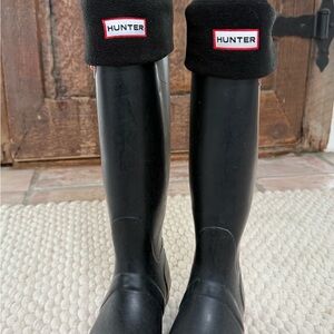 Hunter Classic Black Rain Boots